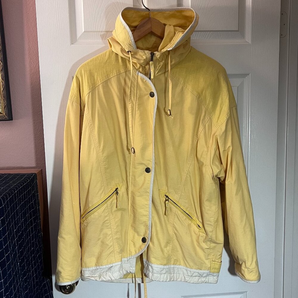 JL Colebrook Yellow Hooded Jacket